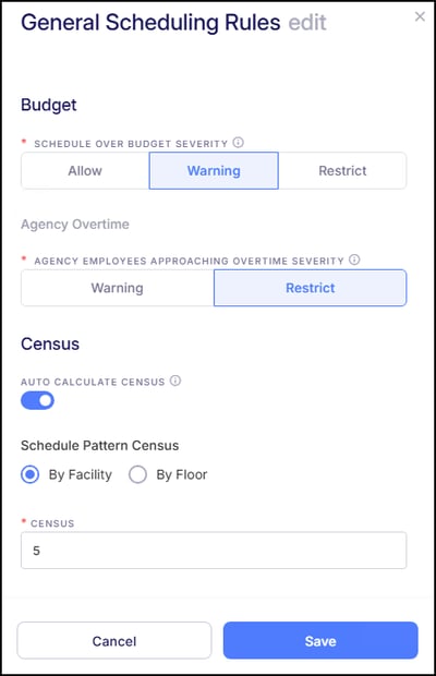 Agency Overtime