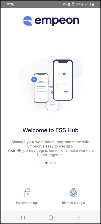 Biometric ESS