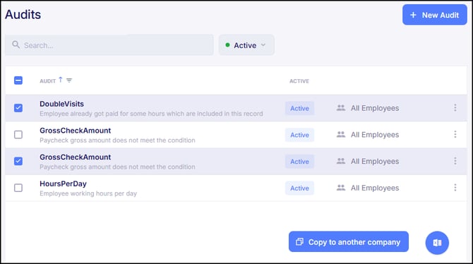 Copy Audits
