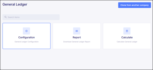 GL Configuration Report Calucation