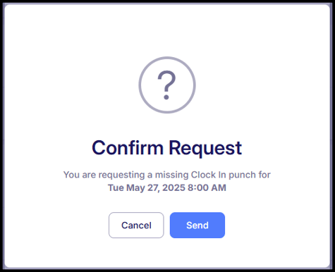 How to Request a Missed Punch 3