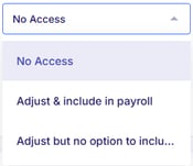 Role Permission Adjust