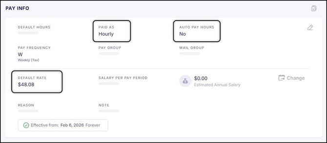 Salary EE Pay Info 2