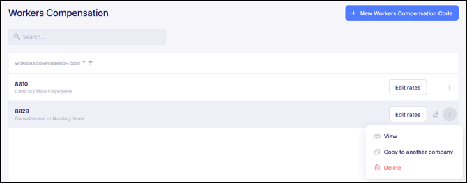 Workers Comp Dashboard