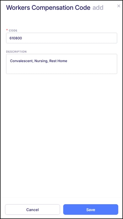 Workers Compensation Code