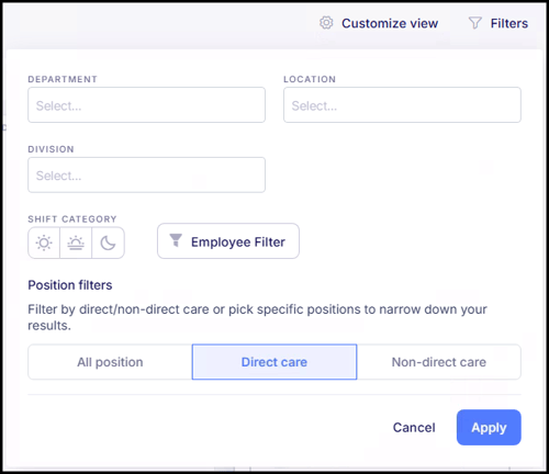 direct care filter 1