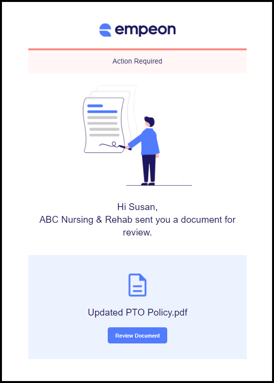Sending Documents to Multiple Employees