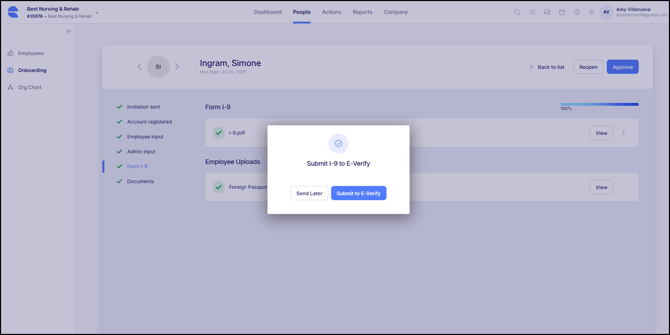 submit to everify